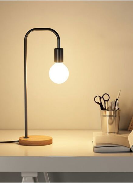 ابجورة طاولة بامبي - اسود