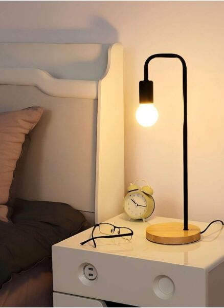 ابجورة طاولة بامبي - اسود