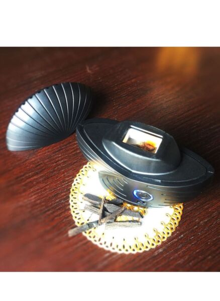 موقد بخور إلكتروني محمول شاربدو - أسود