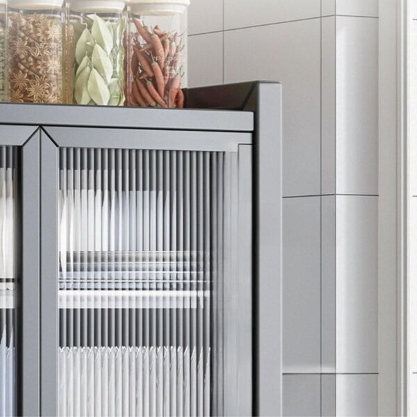 وحدة تخزين وتنظيم 3 طبقات مع 4 خطافات تخزين من شاربدو - اسود