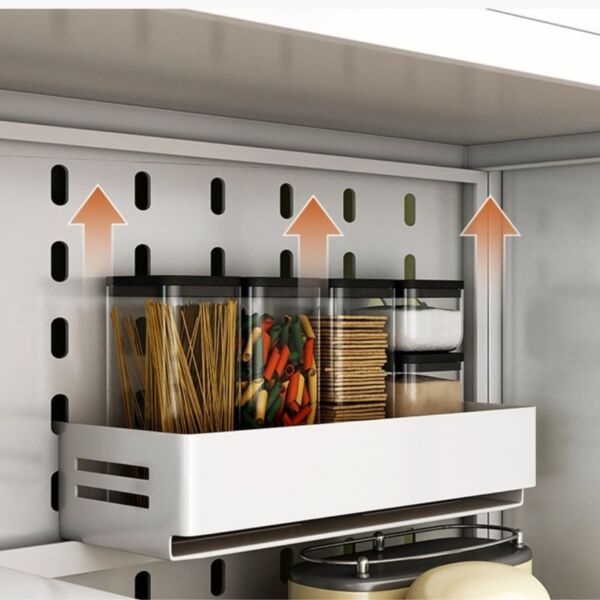 وحدة تخزين وتنظيم المطبخ فينسيا - أبيض