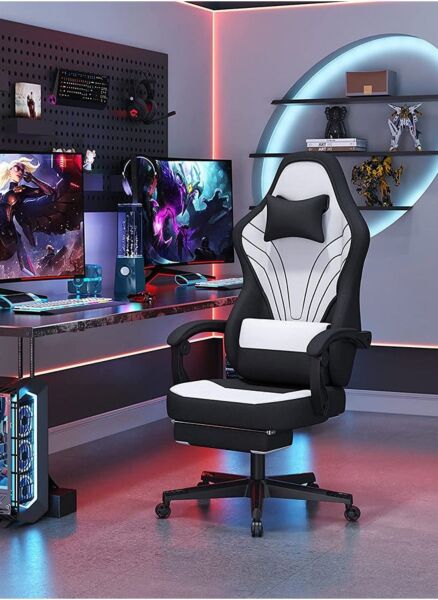 كرسي ألعاب منزلي اسود مميز