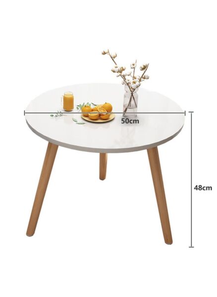 طاولة جانبية يارا - ابيض