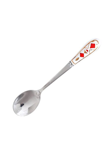 طقم ملاعق 4 قطع بايلا - فضي