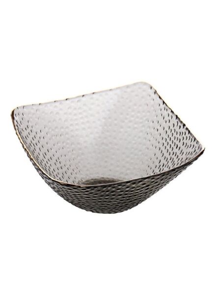 صحن تقديم عميق - رمادي