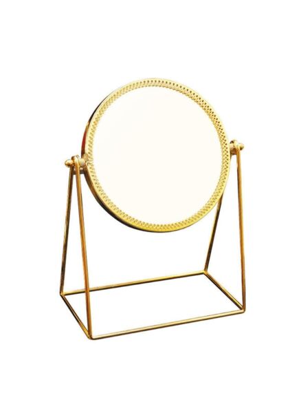 مرآة القابلة للدوران - ذهبي
