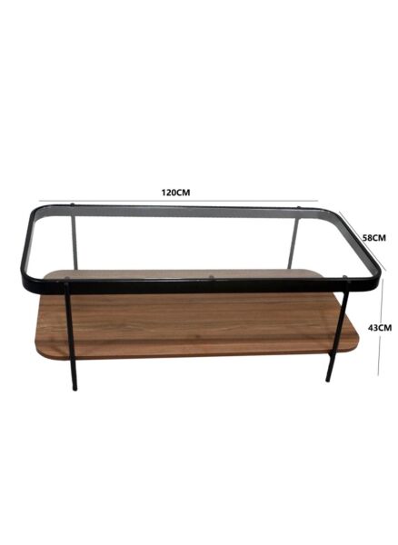 طاولة قهوة بوزلوجا - اسود