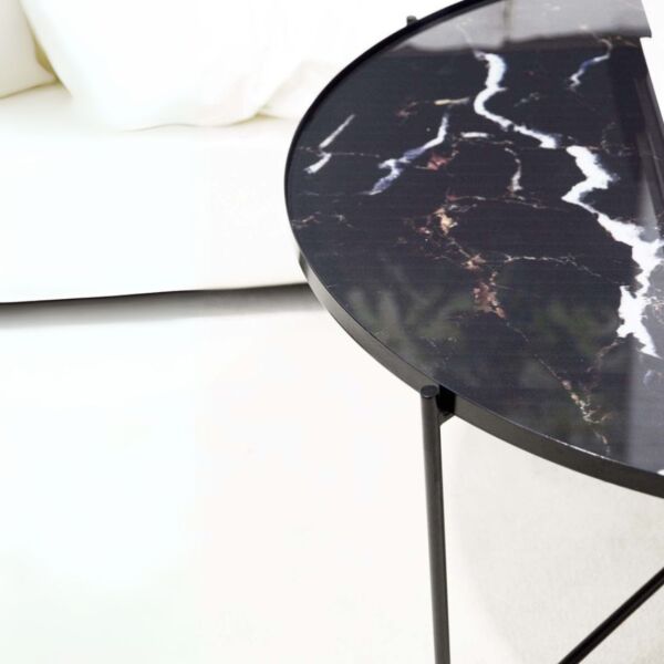 طقم طاولة قهوة وطاولة جانبية سيسيل