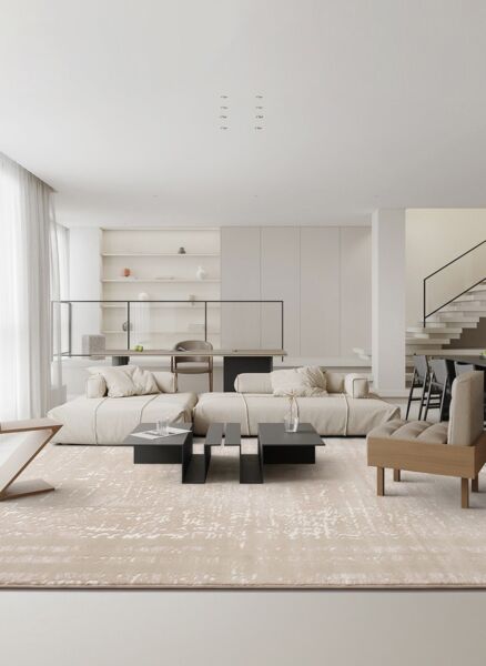 سجادة إيطالي مقاومة للماء والبقع وضد الإنزلاق - 200×290 سم