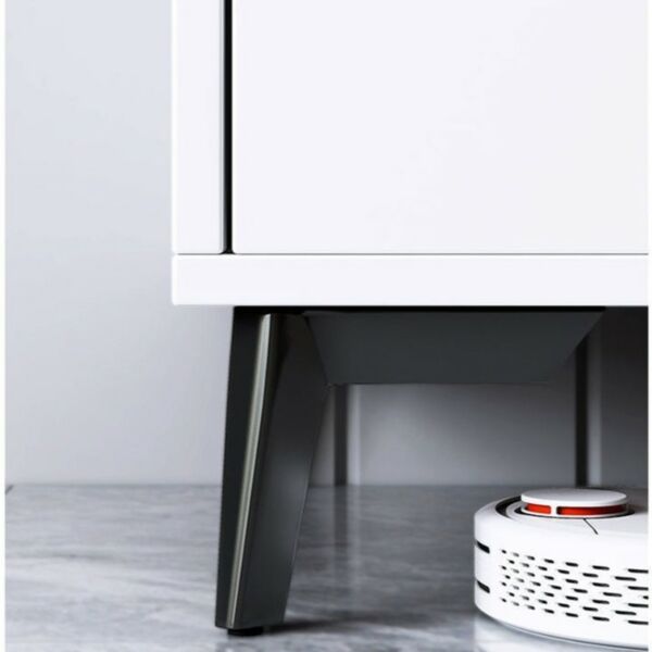 طاولة تلفزيون قابلة للسحب ريتا - ابيض