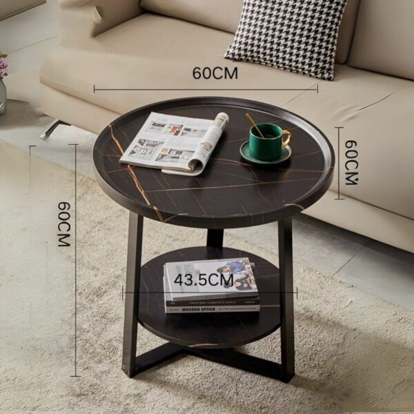 طاولة جانبية ديفا - اسود