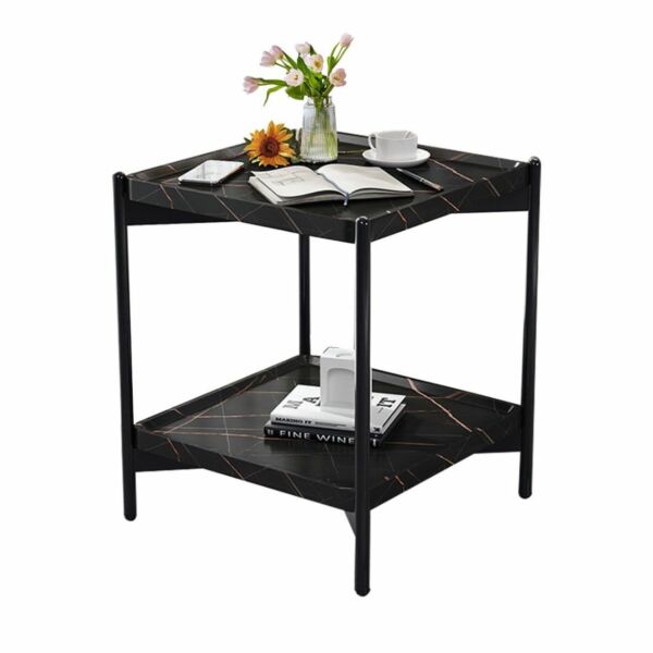 طاولة جانبية فانتج - اسود