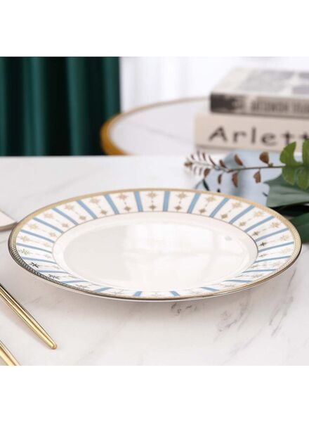 طقم صحون عشاء 3 قطع - متعدد الألوان