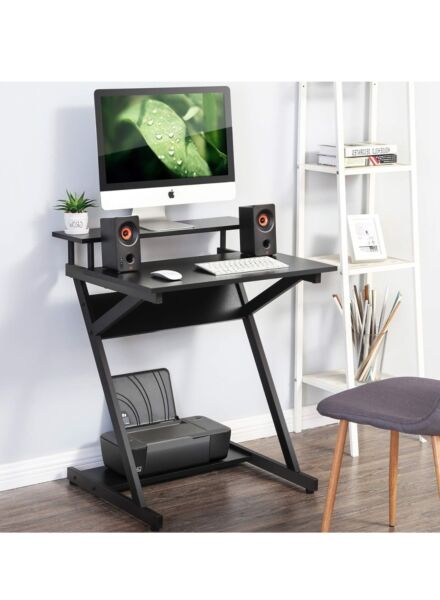 مكتب للكمبيوتر قابل للحركة 70 سم - اسود