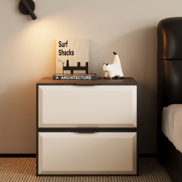 كومودينو سيرال - اسود وبيج فاتح