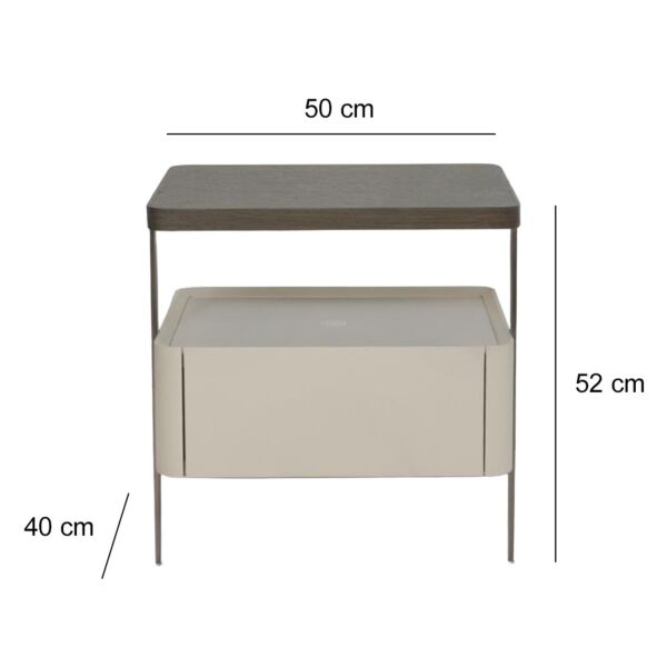 كومودينو كوجاك - اسود وبيج فاتح