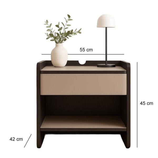 كومودينو ميدار - بيج وبني غامق