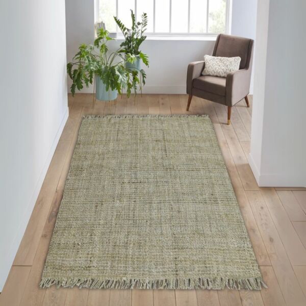 سجادة ميريكال 200X300 سم حياكة يدوية - بيج