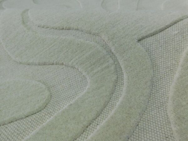 سجادة كايلي 150x230 سم حياكة يدوية - اخضر فاتح