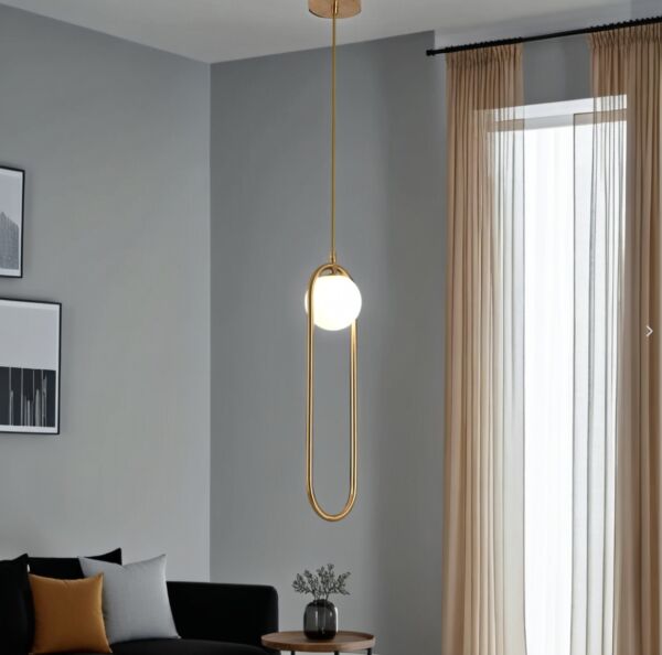 انارة معلقة مودرن نحاسي - G9