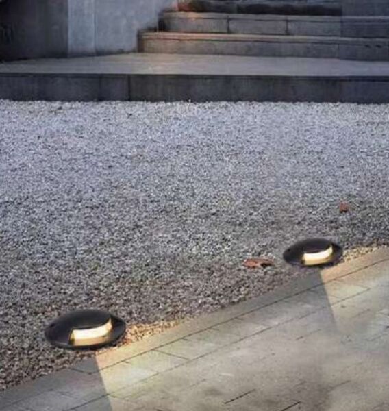 انارة ارضية ديكورية اتجاه واحد 3 واط - اسود