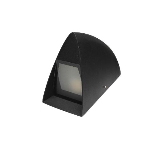 إضاءة جدارية خارجية اتجاهين - اسود