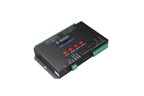 وحدة تحكم بالوال وشر الملون - اسود