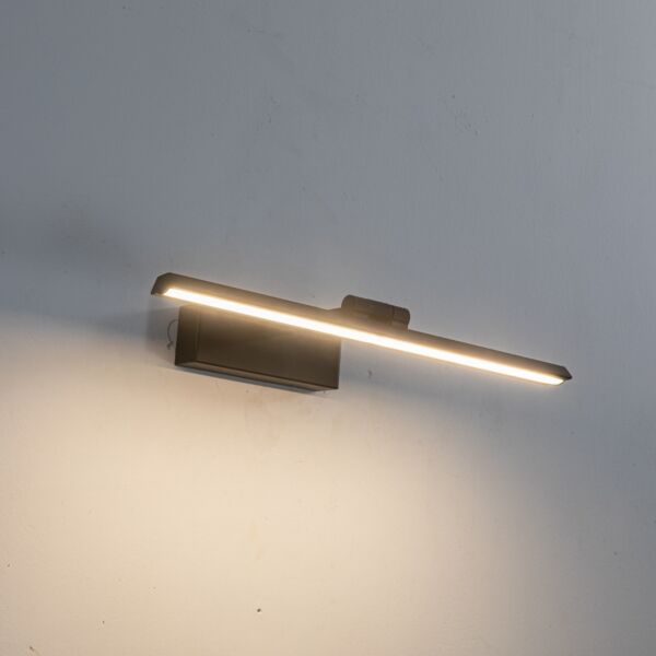 اضاءة جدارية مودرن للمغاسل 40 سم - اسود