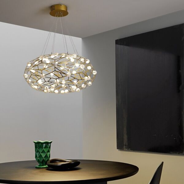 ثريا مودرن 60 سم - ذهبي