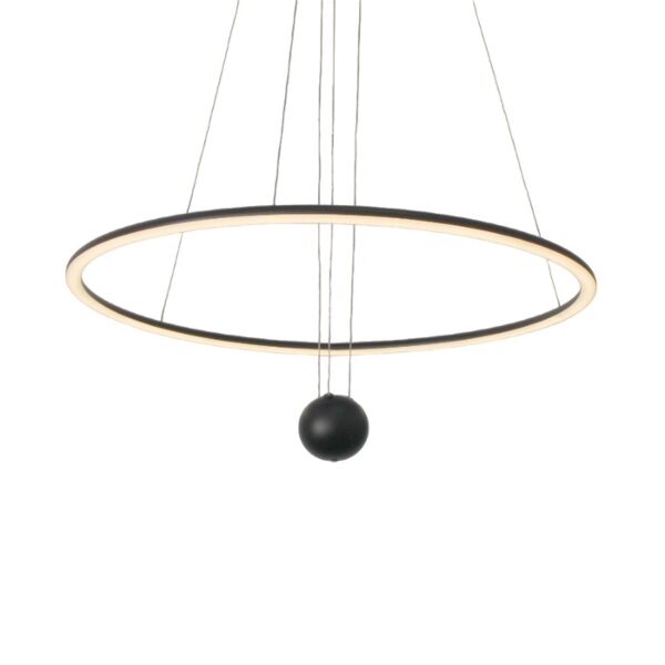 انارة معلقة مودرن أسود 60 سم 20 واط