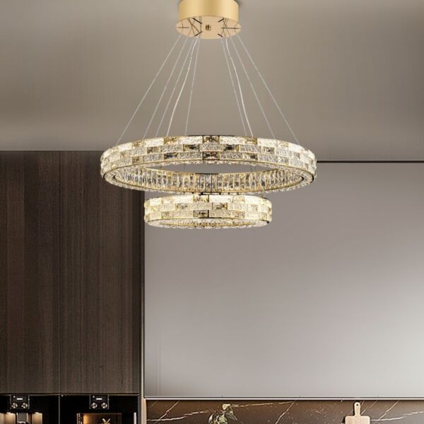 ثريا كريستال كلاسيك 65 واط - ذهبي