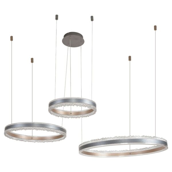 انارة معلقة مودرن 3حلقات رودي