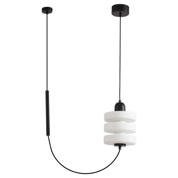 اضاءة معلقة مودرن ايليا 5 واط - اسود وابيض