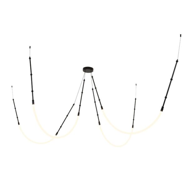 اضاءة معلقة مودرن فرانشيسكو - اسود