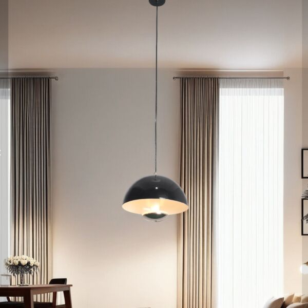 اضاءة معلقة 6 واط ثلاث ألوان إضاءة مع حساس حركة - أسود