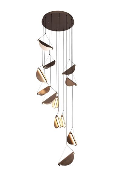 اضاءة معلقة مودرن مايلي 60 واط - رمادي