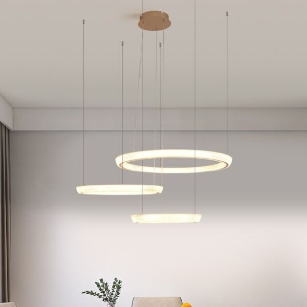 انارة معلقة مودرن 3 حلقات