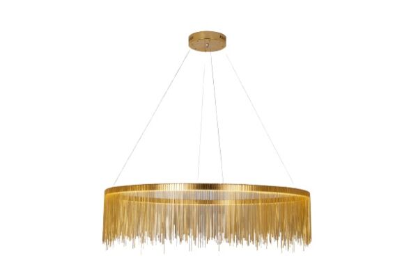 ثريا مودرن دائرية ذهبي 3 الوان بيتراس