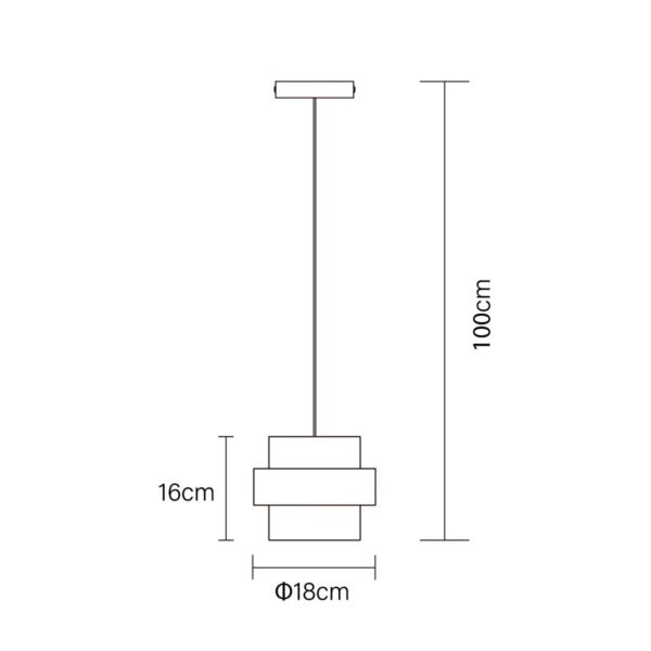 انارة معلقة مودرن ينان