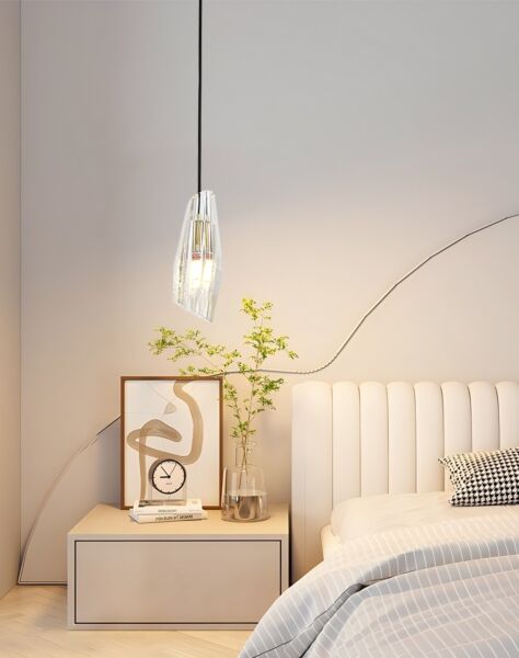 انارة معلقة نحاسي بدون لمبة