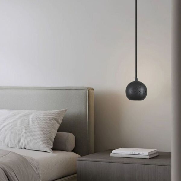 انارة معلقة اسود بدون لمبة