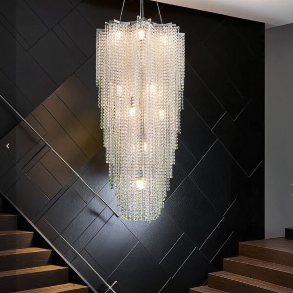 ثريا نيوكلاسيك سكالا 220 سم - فضي