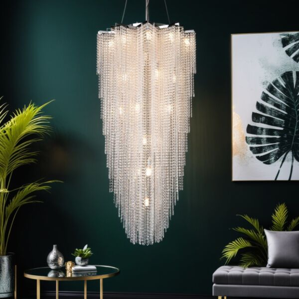 ثريا كلاسيك سكالا 250 سم - فضي