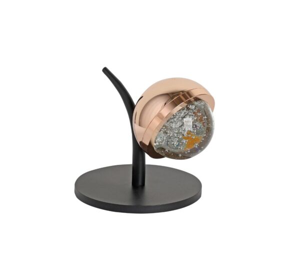 ابجورة طاولة مودرن 6 واط مايلا - أسود