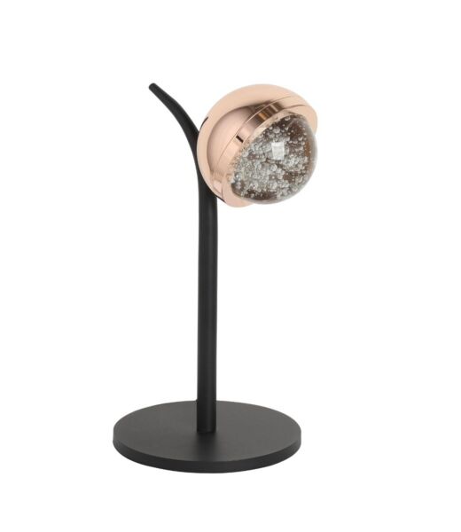 ابجورة طاولة مودرن 6 واط ايلا - أسود