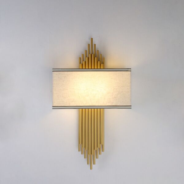 إبليك جداري نيوكلاسيك - ذهبي وابيض