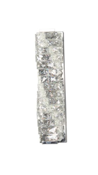 إبليك جداري كريستال 46 سم 10واط - فضي