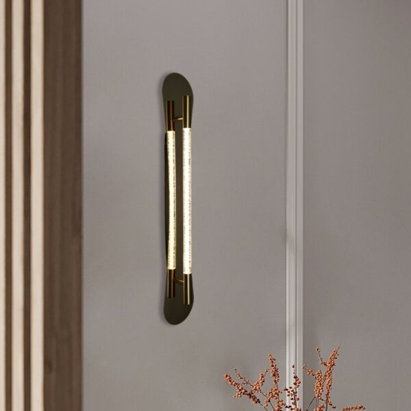 إبليك جداري مودرن 78 سم 12 واط - ذهبي