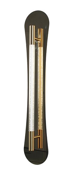 إبليك جداري مودرن 78 سم 12 واط - ذهبي