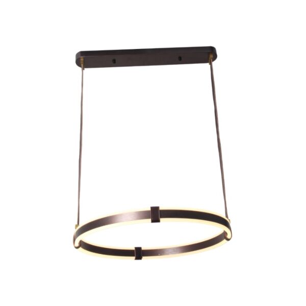 ثريا علاقي مودرن 80 سم 65 واط لاريكا - بني